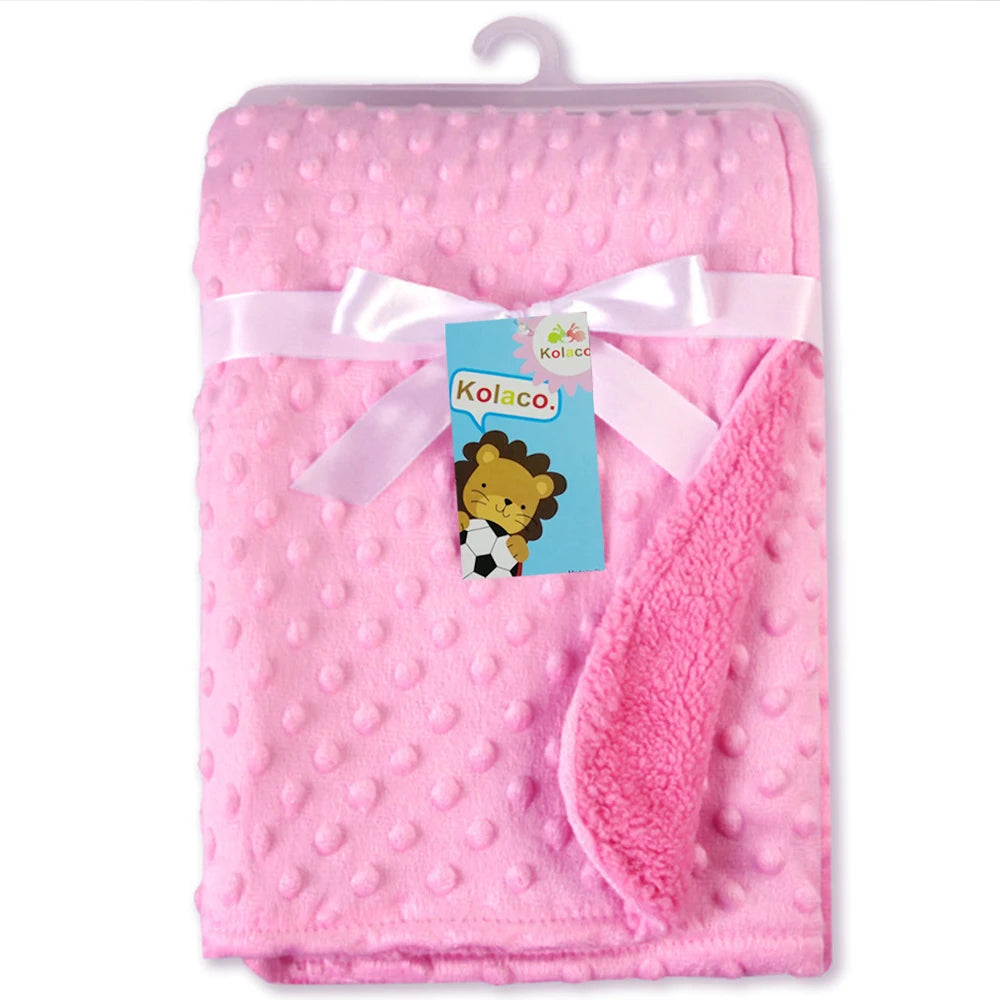 Newborn Thermal Soft Fleece Blanket